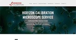 Desktop Screenshot of horizoncalibration.com
