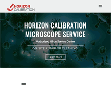 Tablet Screenshot of horizoncalibration.com